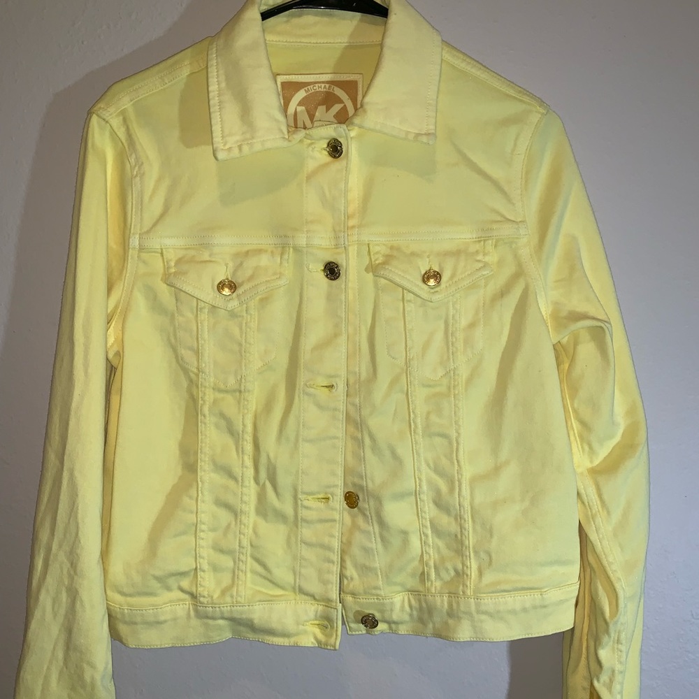 Micheal Kors BRAND NEW Yellow Jacket